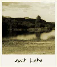 Rock Lake in Eastern Washington