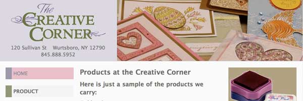 Photo of The Creative Corner Website